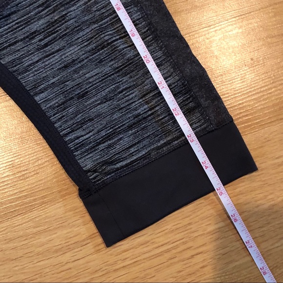 KYODAN Capri workout pants gray & black zipper Med - Picture 6 of 8